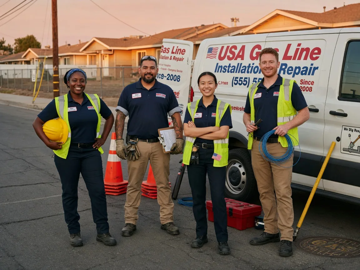Gas Line Installation company in Fredericksburg, PA